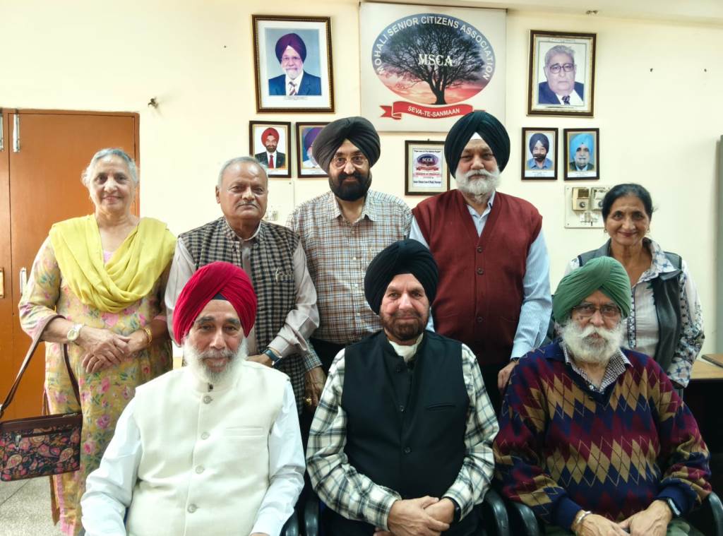 मोहाली सीनियर सिटीजन एसोसिएशन की नई गवर्निंग बॉडी बिना किसी सहमति के चुनी गई